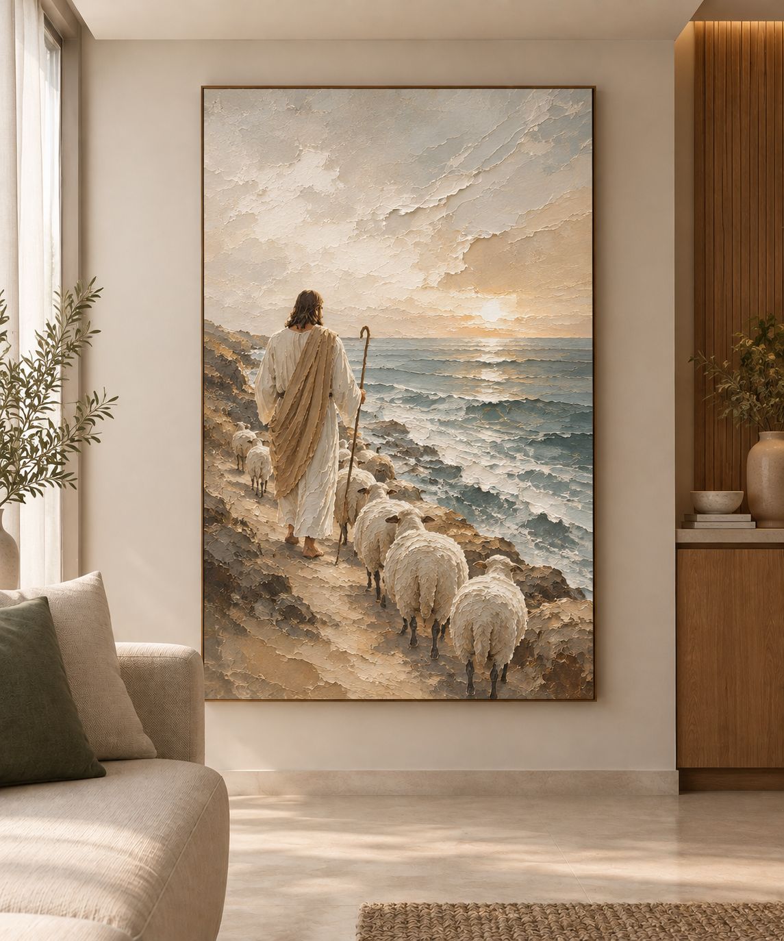 Quadro Decorativo À Beira da Promessa
